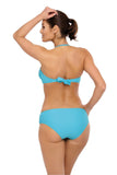 Elegant Two-Piece Swimsuit with Stylish Jewelry Accents