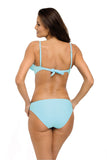 Cuban-Inspired One-Piece Monokini Swimsuit with Frills
