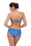 Elegant Two-Piece Swimsuit with Stylish Jewelry Accents