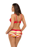 Sensual Three-Piece Swimsuit Set with Lingerie Style Bra
