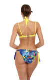 Versatile Tied Swimsuit with Push-Up Design