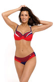 Charming Butterfly Print Two-Piece Swimsuit Set
