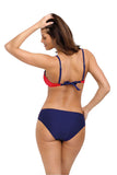 Charming Butterfly Print Two-Piece Swimsuit Set