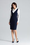Sleeveless Midi Dress with Open Back and Decorative Details