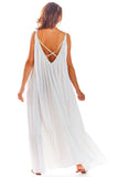 Flattering Loose Oversized Summer Dress with Flounce