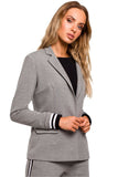 Versatile Two-Tone Jacket for Work and Play