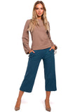 Basic Blouse with Original Widened Sleeves