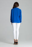 Button-Up Long Sleeve Shirt with Front Pocket