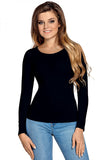 Sleek Long-Sleeved Blouse in Vibrant Colours