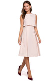 Chic Backless Flared Dress for Every Occasion