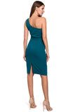 Elegant One Shoulder Pencil Dress for Chic Femininity