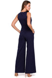 Chic Striped Overall with Feminine Silhouette