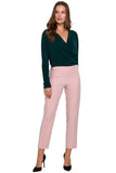 Elegant Envelope Cut Blouse in Light Fabric