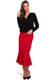 Elegant Envelope Cut Blouse in Light Fabric