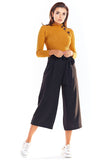 Long Sleeve Fitted Half-Golf for Office Style