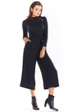 Elegant Long Sleeve Fitted Half-Golf Top for Office Wear
