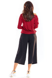 Classic Long Sleeve Knit Sweater for Versatile Styling