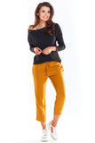 Classic Long Sleeve Knit Sweater in Soft Viscose Blend