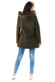 Sporty Cotton Sweatshirt with Hood and Pockets