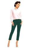 Elegant 7/8 Pants with Pockets and Chic Cut