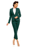 Elegant 7/8 Pants with Pockets and Chic Cut