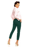 Elegant 7/8 Pants with Pockets and Chic Cut