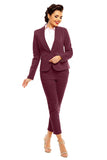Elegant 7/8 Legs Trousers with Pockets for Every Occasion