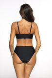 Fashionable High Cut Two-Piece Swimsuit in Juicy Colors