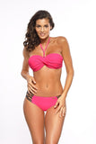 Feminine Bandeau Push-Up Swimsuit in 20 Colors