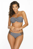 Elegant Bandeau Push-Up Swimsuit in 20 Stunning Colors