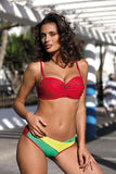 Sporty Push-Up Swimsuit with Strappy Panties