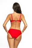 Sporty Push-Up Swimsuit with Strappy Panties