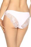 Elegant Women's Lace and Mesh Panties with Bow