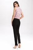 Elegant Black Classic Trousers for Soft Office Style
