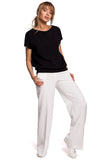 Charming Overlap Back Loose Fit Blouse