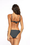 Goddess Neckline Push-Up Two-Piece Swimsuit with Straps