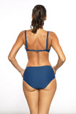 Elegant Two-Piece Swimsuit for Medium to Larger Busts