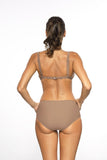 Elegant Two-Piece Swimsuit for Curvy Busts