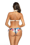 Feminine Two-Piece Swimsuit with Push-Up and Brazilian Cut