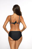 Stylish Push-Up Swimsuit in Italian Patterned Fabric