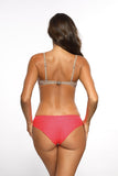 Elegant Holiday Costume Set with Push-Up Bra & Brazilian Panties