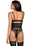 Seductive corset with lace panties, perfect fit and comfort.