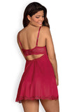 Seductive Rosalyne Lace Chemise with Matching Thong