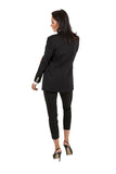Extended Unbuttoned Jacket with Patch Pockets
