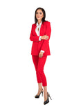 Extended Unbuttoned Jacket with Patch Pockets and Buttons