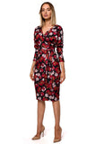 Elegant Knit Dress with Versatile Print Options