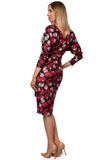 Elegant Knit Dress with Versatile Print Options