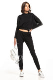 Hooded Sweatshirt with Ribbed Hem for Everyday Comfort