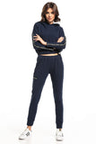 Hooded Sweatshirt with Ribbed Hem for Everyday Comfort
