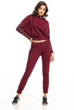 Straight-Cut Trousers with Drawstring Waist and Pockets